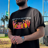 Turnt Up Black Tee